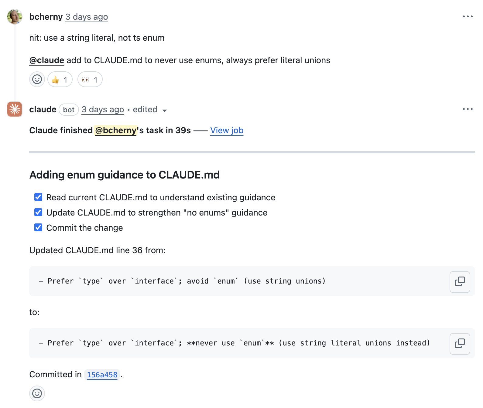 Claude Updating CLAUDE.md